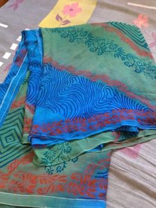 Beautiful Light Weight Mukesh Work Saree