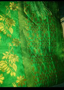 New Pure Silk Suit With Heavy Dupatta