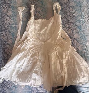 Open Back A Line Dress