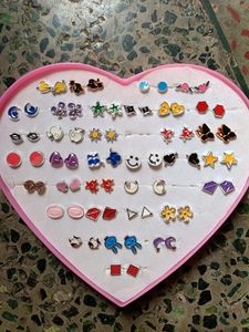 5 Mini Earrings