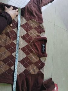 Argyle Pattern Sweater MONTE CARLo