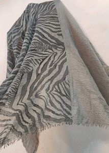 Zebra Print Scarf