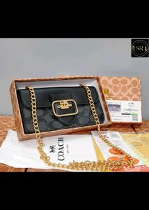 COACH MORGAN SQUARE SLING WITH BOX