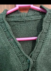 Handmade Olive Sweater