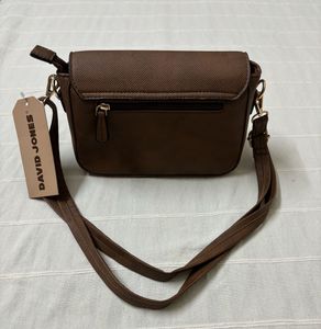 🆕David Jones Brown Handbag/Sling Bag