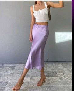 Satin Skirt