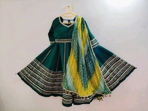Emerald Green Chaniya Choli