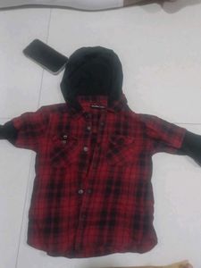 Red & Black Flannel Shirt