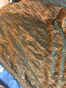 Jimmy Cho Green Saree( New Unused)