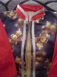 Floral Print Kurta for kids