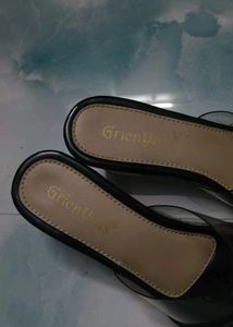 🔥 Clearance Sale 🔥Stylish Clear Heeled Mules