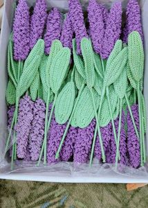Crochet Lavender 💐 Flower