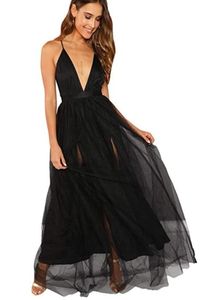 Shein Black Prom Dress