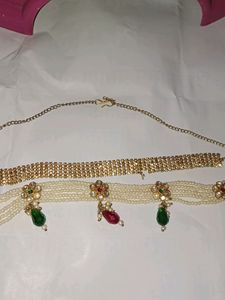 Raajpoti Nacklace And Girl&#39; Stylish Wedding Chain