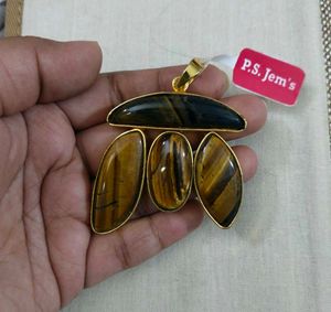 Beautiful Tiger&#39;s Eye Stone Pendant For Women