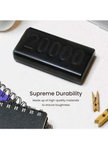 Ambrane Stylo 20 20000 mAh Fast Charging PowerBank