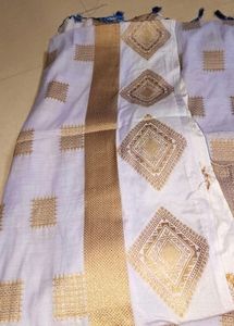 Elegant Saree with Blouse Piece