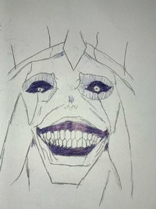 Creepy Smile Sketch