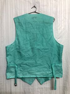 Vesuvio Napoli Cyan Formal Vest