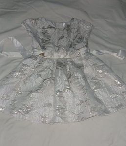 Lavender Colour Kids Western Dress 👗