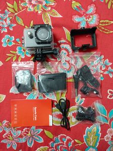 Sports Camera Full HD 1080p Fully Working