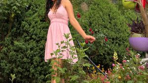 Worn Once Its Light Pink Dress