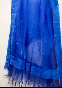 Beautiful Blue 🔵 Net Dupatta