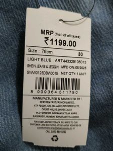 Full Length Light Wash Distressed Jeans