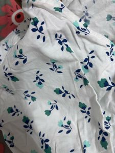 Bandeau White Floral Top
