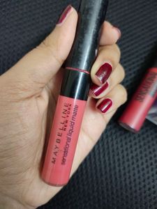 ComboOfMaybellineLiquidMatteLipstick &amp; Nailpolish