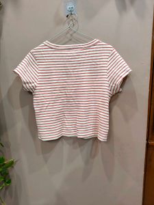 Striped Crop Top