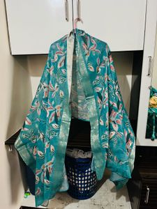 Teal Libas Kurta Set
