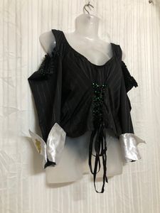 Rubies Black Cold Sleeve Top