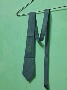 Stylish Grey Tie with Initials💙