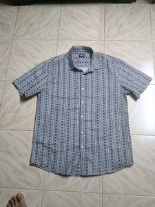 Branded Patterned Men's Shirt