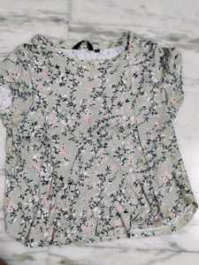 Floral Print Top