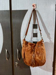 Boho Leather Hobo Bag
