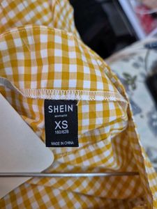 Gingham Ruffle Shorts