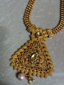 Golden Jhumka Earrings