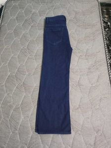 Dark Blue Wide Leg Jeans