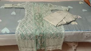 Three Pes Stylish Party Wear Dress