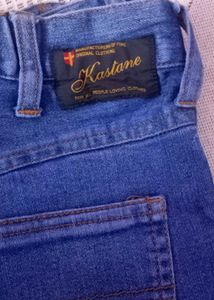 High Wasted Blue Jeans