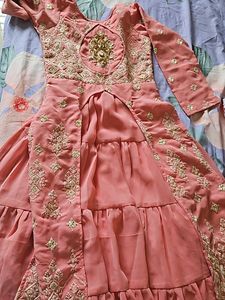 Girls Party Wear Long Frock