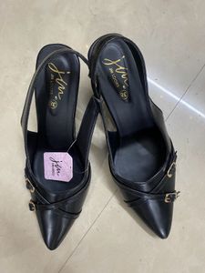 Black Mule  Heels