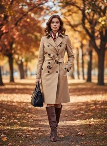 Morgan de Toi Classic Trench Coat