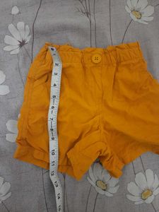 Cute Yellow Shorts