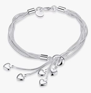 Star Charm Silver Bracelet