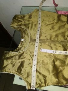 Vintage Gold Sleeveless Dress