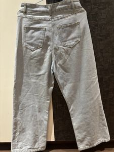 Ash Blue Wide Leg Jeans🎀