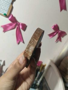 Hand-Painted Mushroom Wood Slice